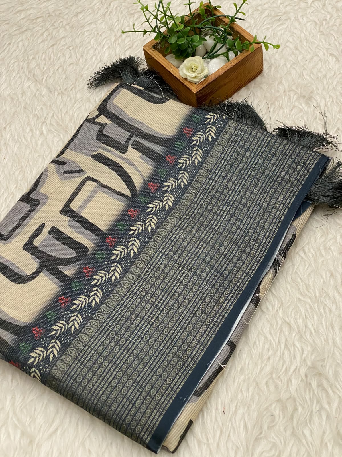 Kota Net Digital Print Saree