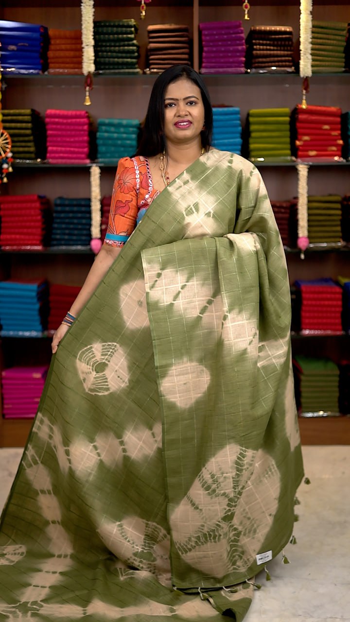 Bamboo Cotton Saree