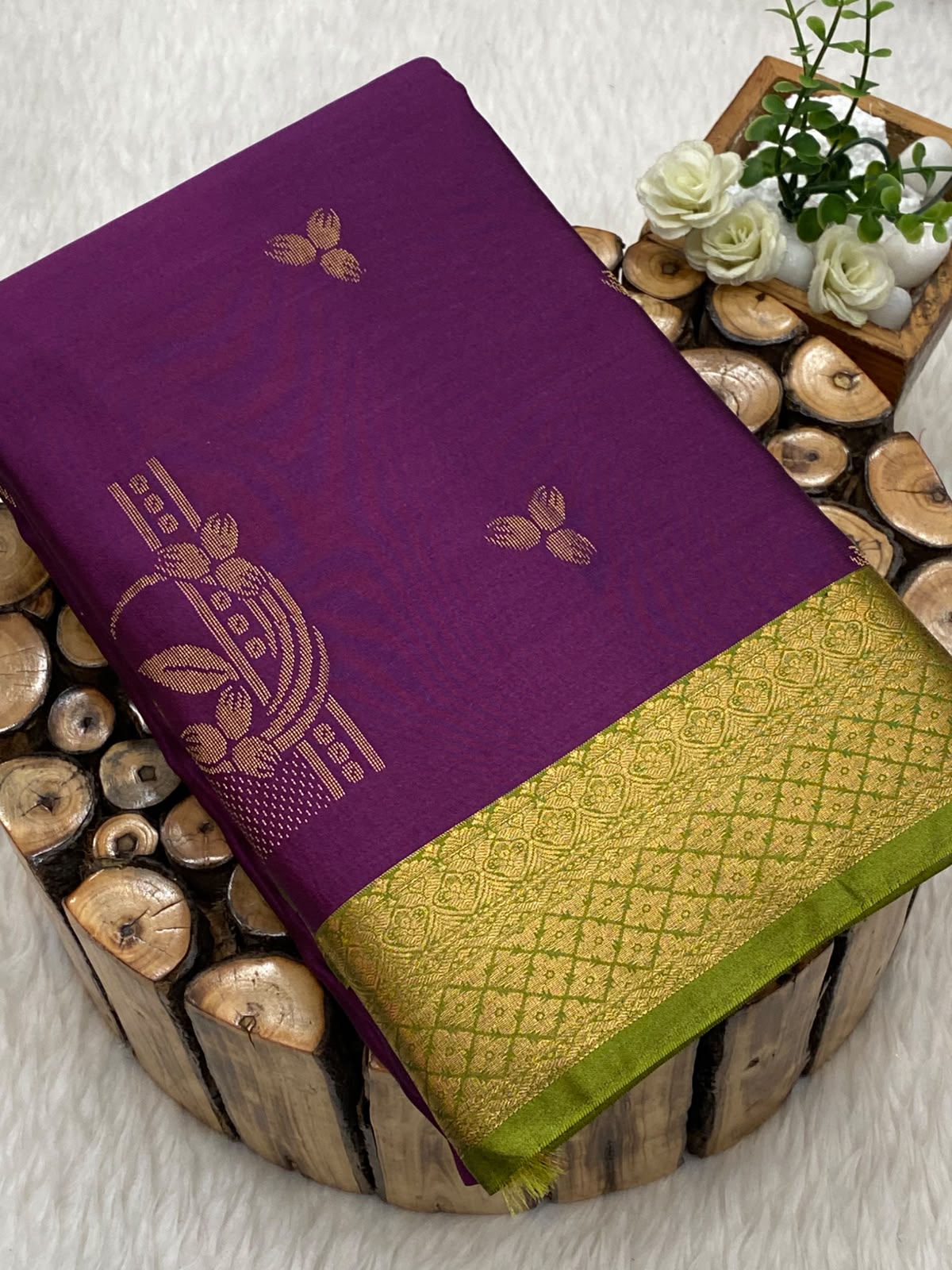Vegan Elite Silk Saree