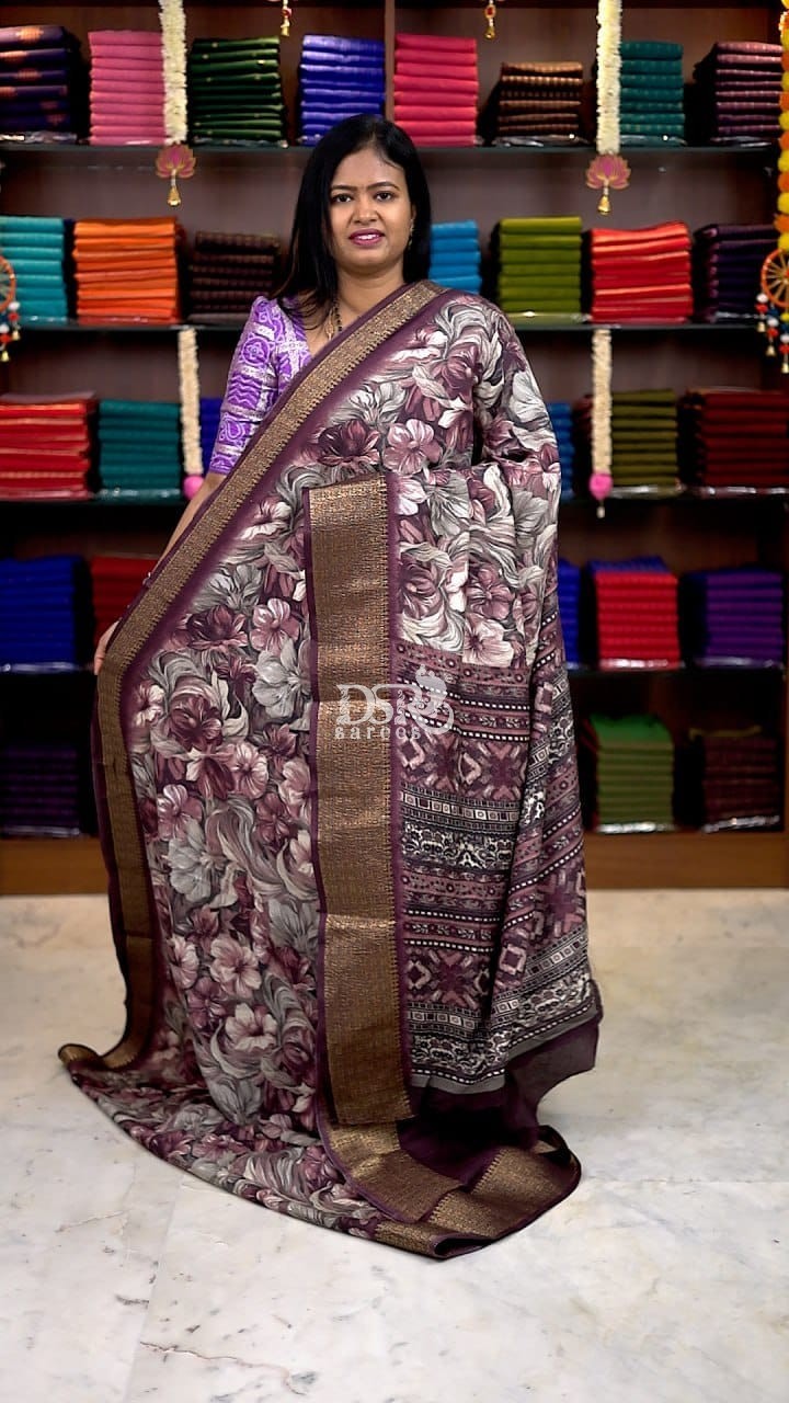 Crushed Dola Sarees