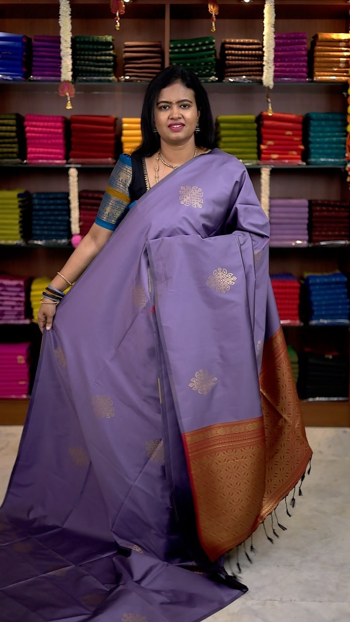 Borderless Soft Silk Saree - vol1