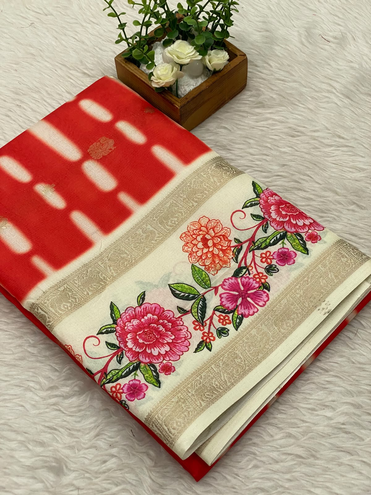 Shibori Silk Sarees