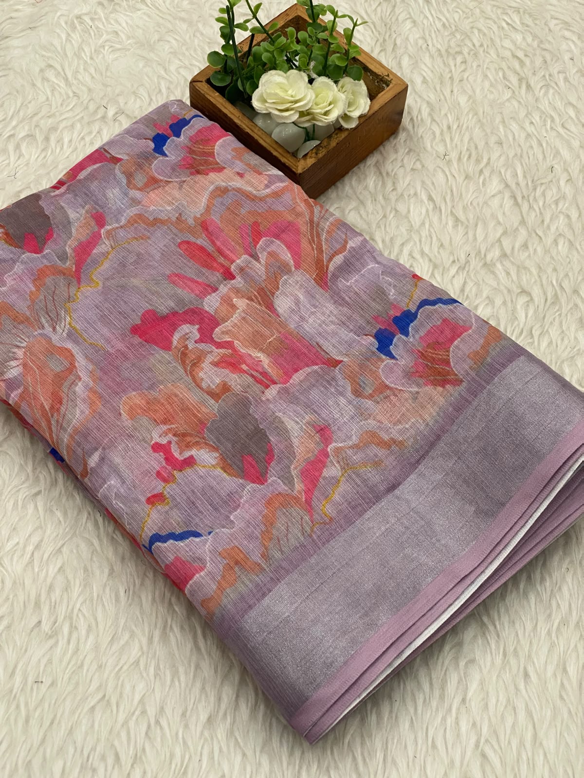 Linen Cotton Saree-Vol1