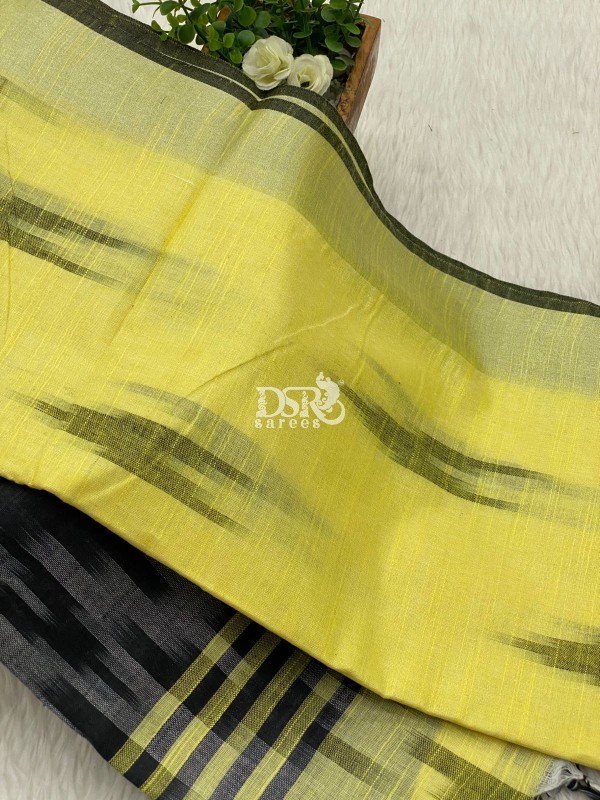 Art Linen Ikkat Sarees -VOL1