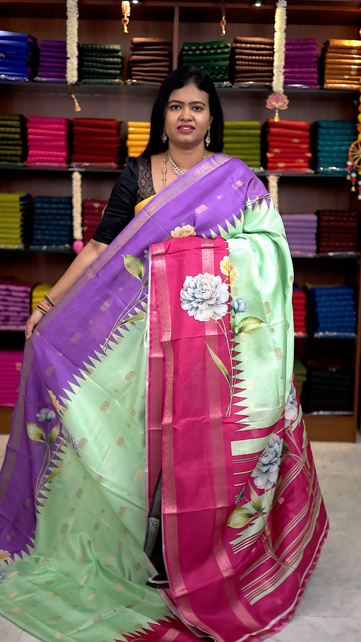 Semi Dola Silk Sarees