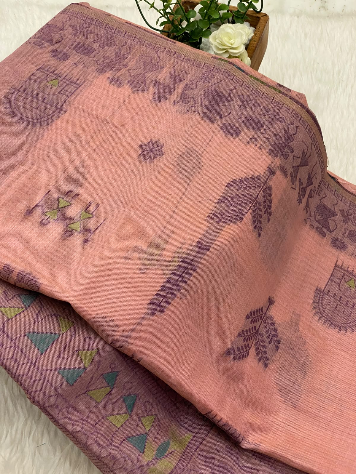 Mul Chanderi Saree