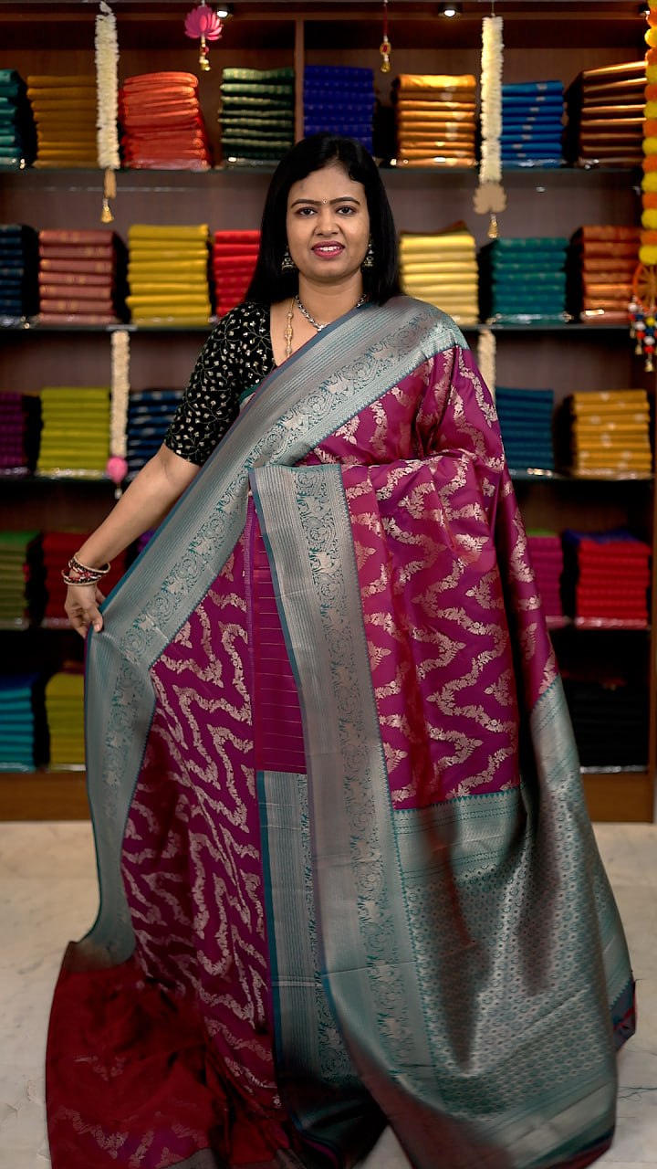 Premium Kanchi soft silk saree - vol3