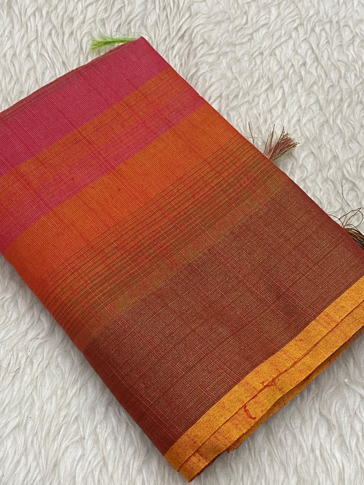 Jute Linen Saree