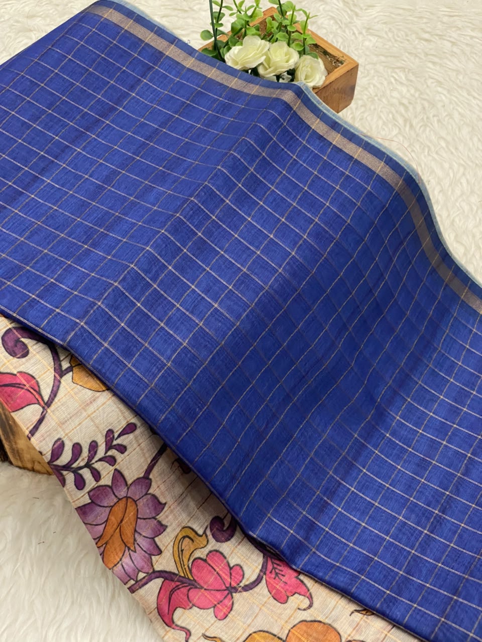 Tussar Linen Cotton Sarees