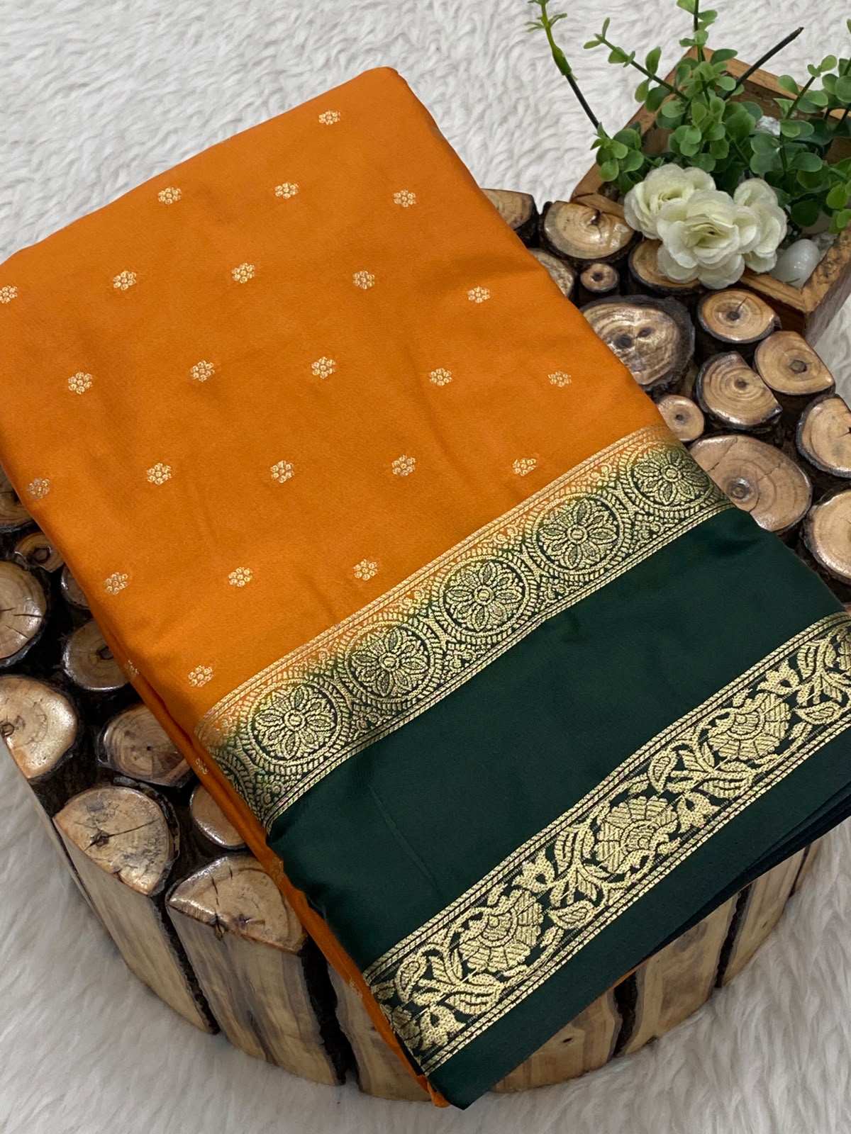 Premium Mysore Crepe Silk Sarees- vol 1