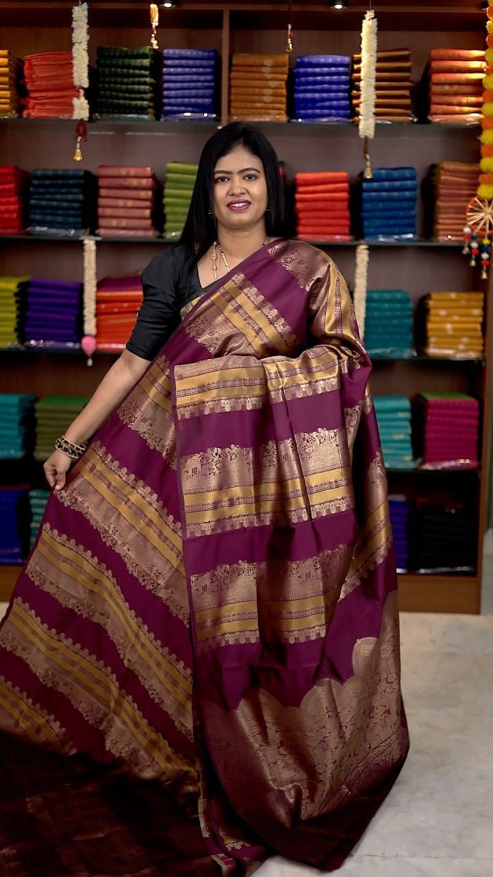 Banarasi Semi Katan Bridal Saree