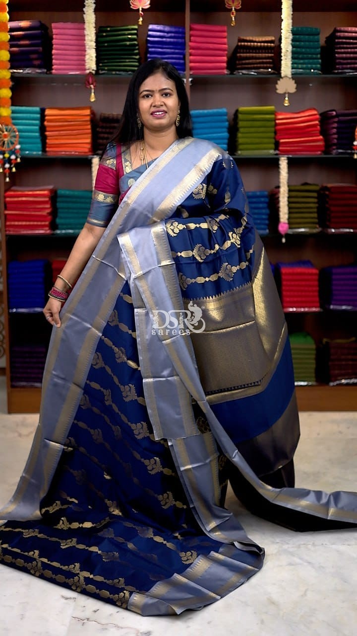 Banarasi Soft Silk Saree-Vol1