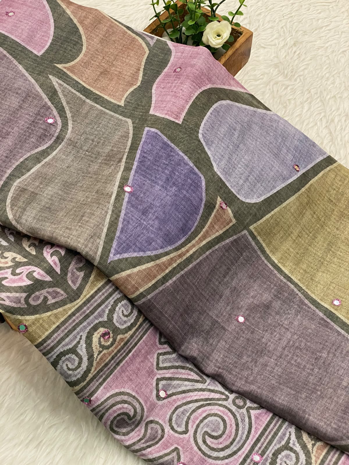 Jute Linen Saree-vol1
