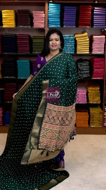 Viscose Chiffon Saree - vol6