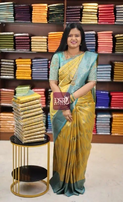 Premium Kanchi Tissue Bridal Sarees - vol1