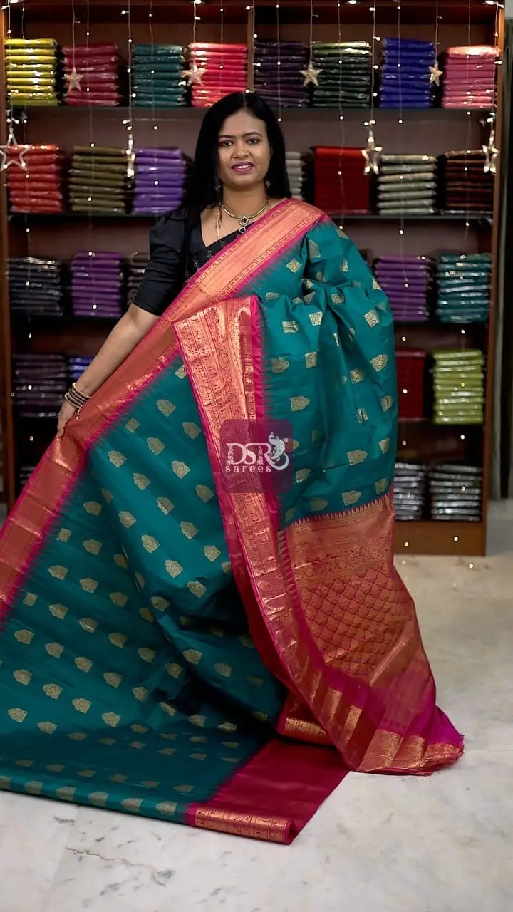 Premium Gadwal Semi Pattu Sarees