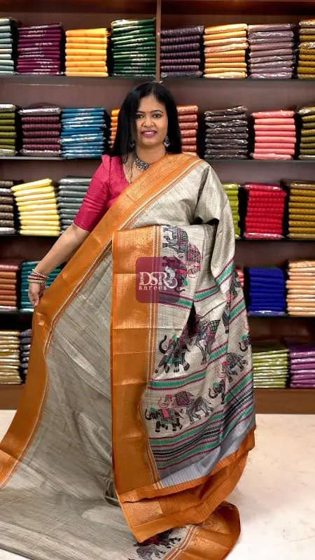 Kalamkari Dola Saree