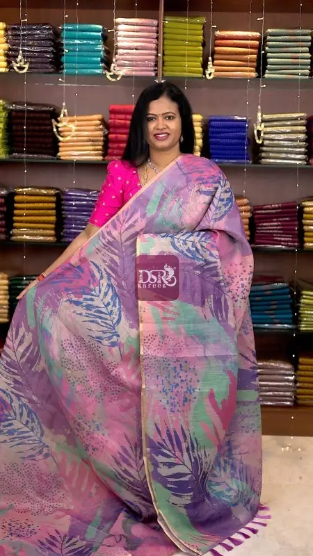 Linen Cotton Sarees