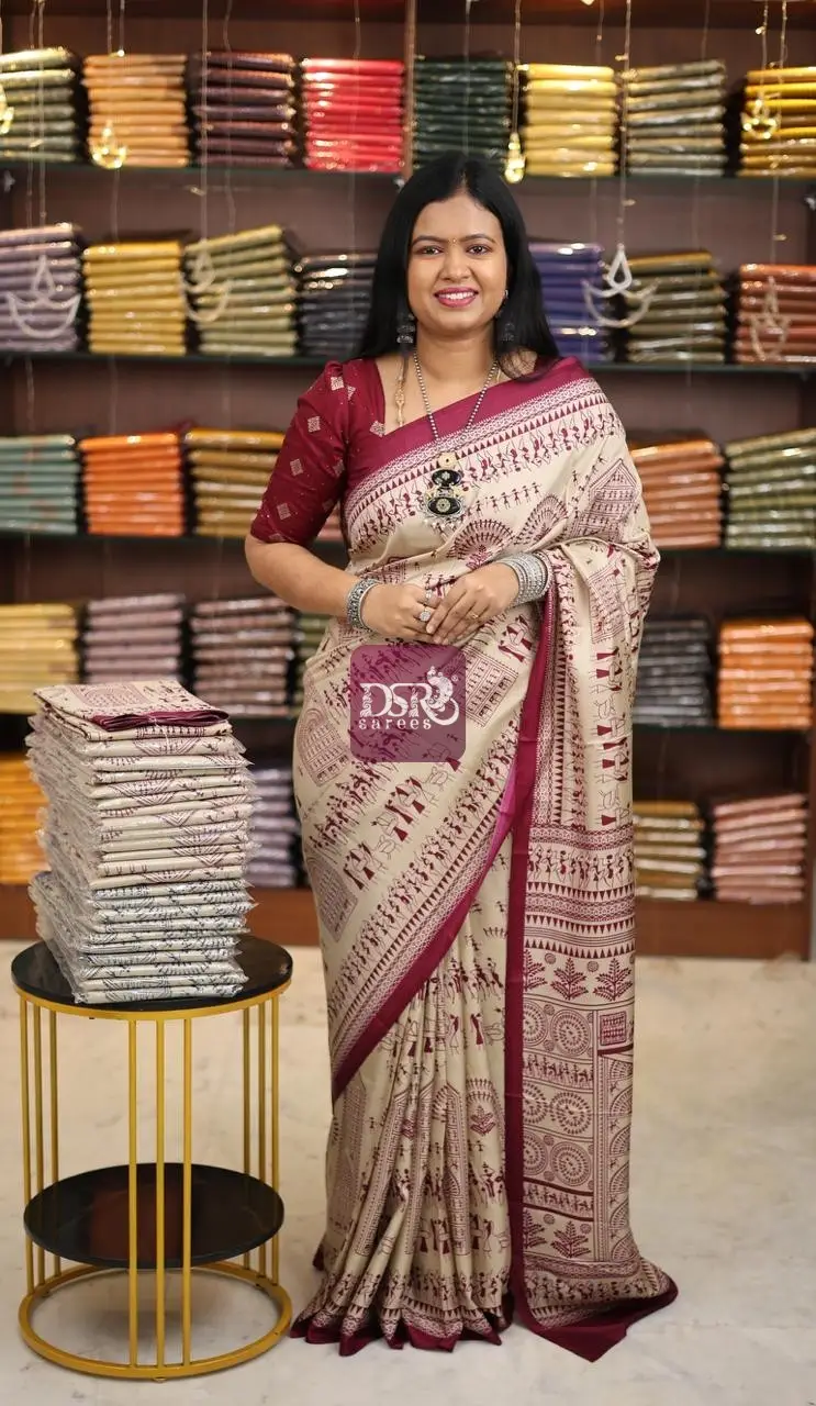 Crepe Silk Saree