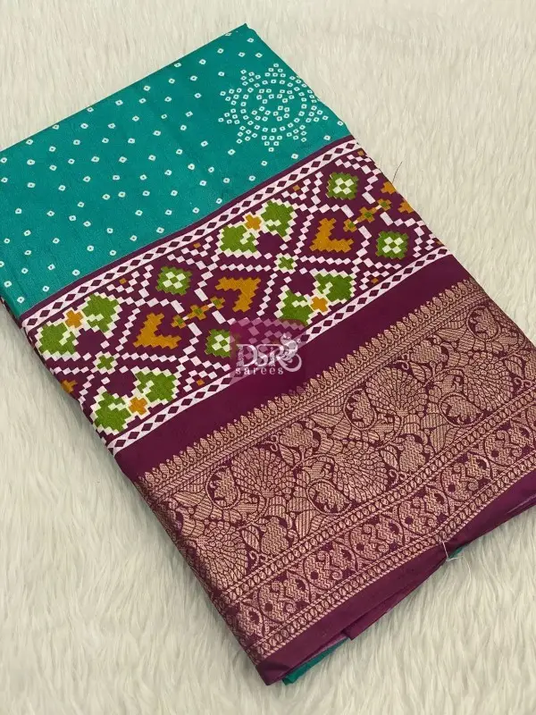 Bandhini Semi Dola Sarees