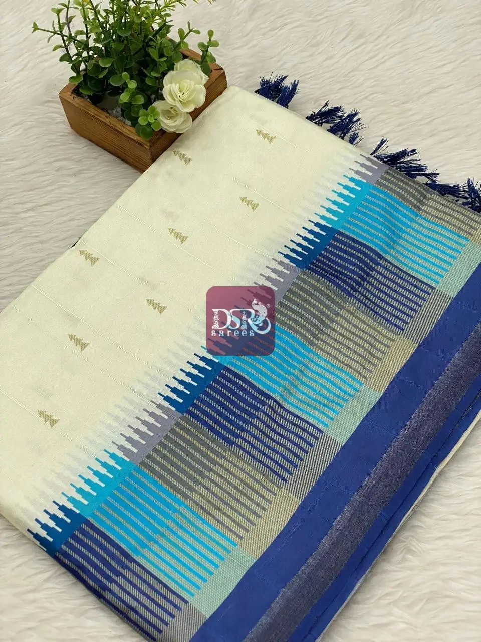 Semi Tussar Jute Silk Sarees