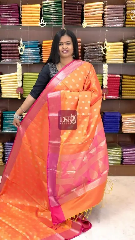 Banarasi Slub Silk Saree-Vol1