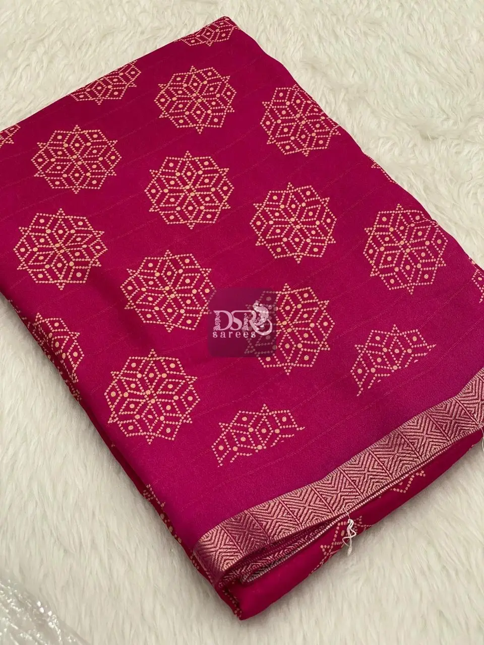 Viscose Chiffon Sarees