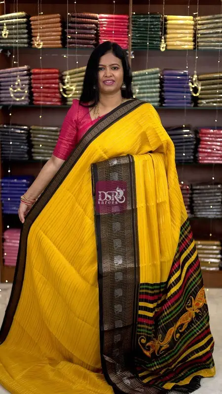 Semi Viscose Crepe Silk Saree