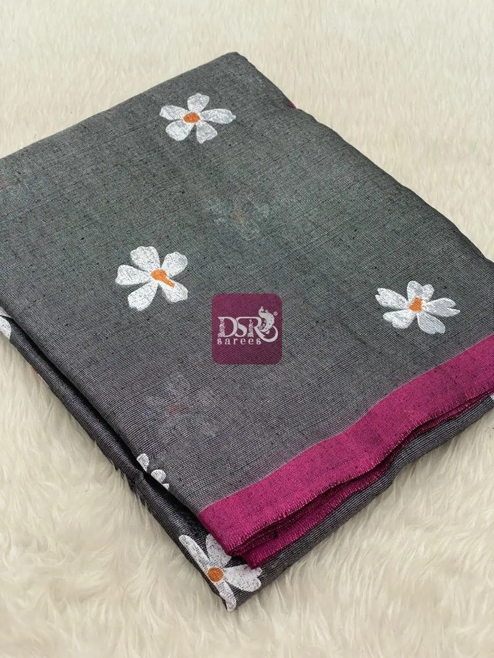 Hand Painted Kadhi Tissue Sarees