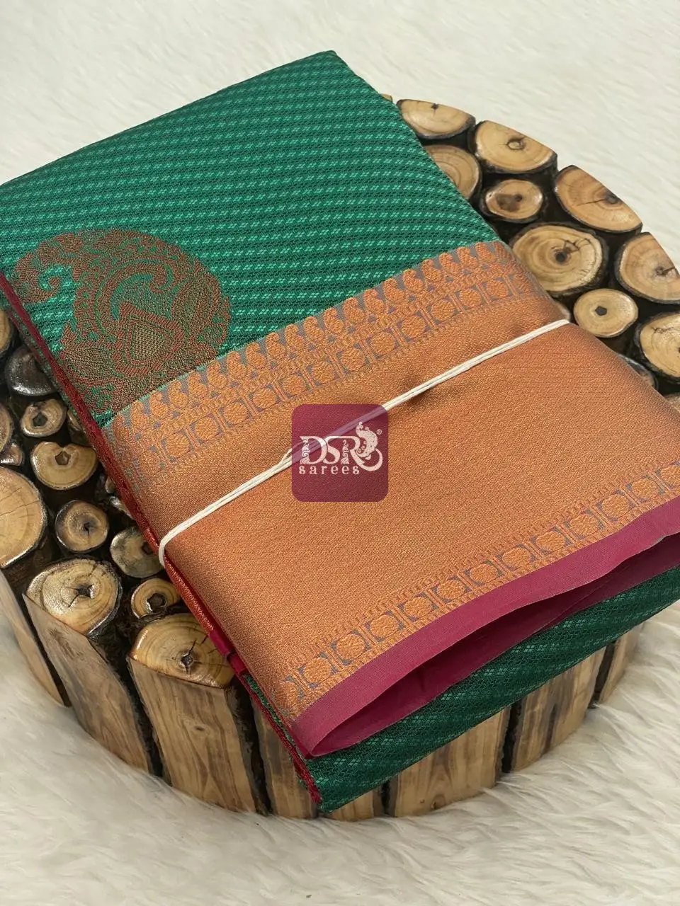 Self Embose Udal Butta Sarees