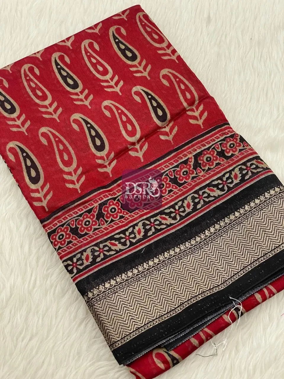 Ajrak Silk