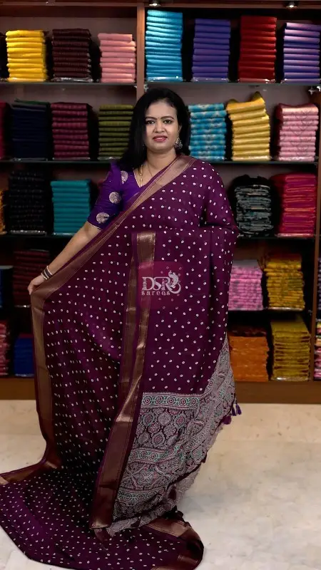 Viscose Chiffon Saree - vol6