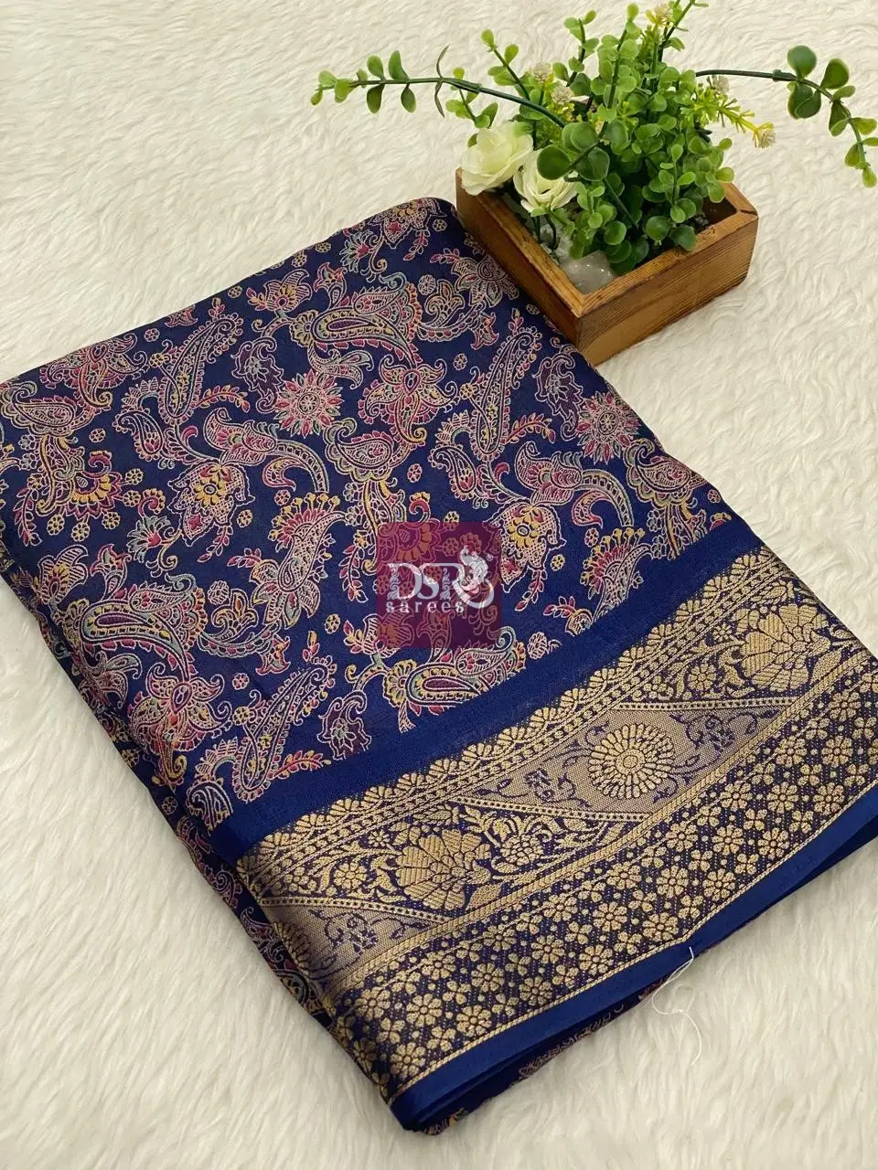 Georgette Dola Saree