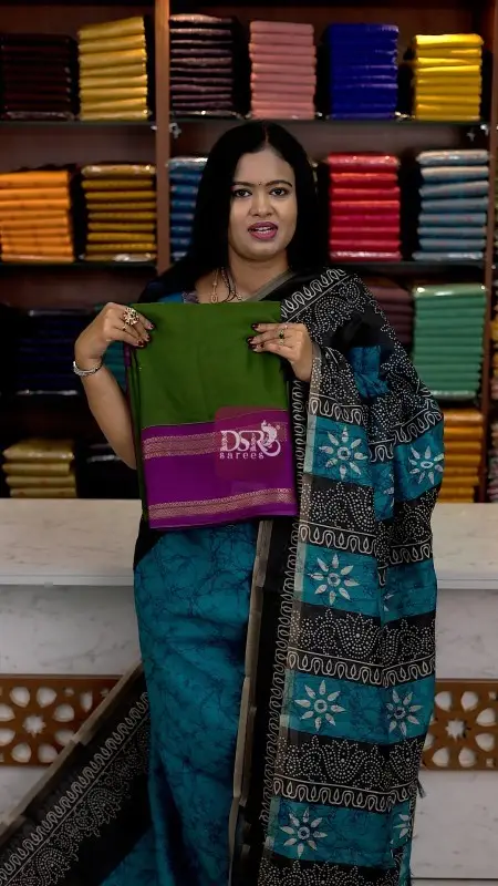 Viscose Chiffon Sarees + Free Saree