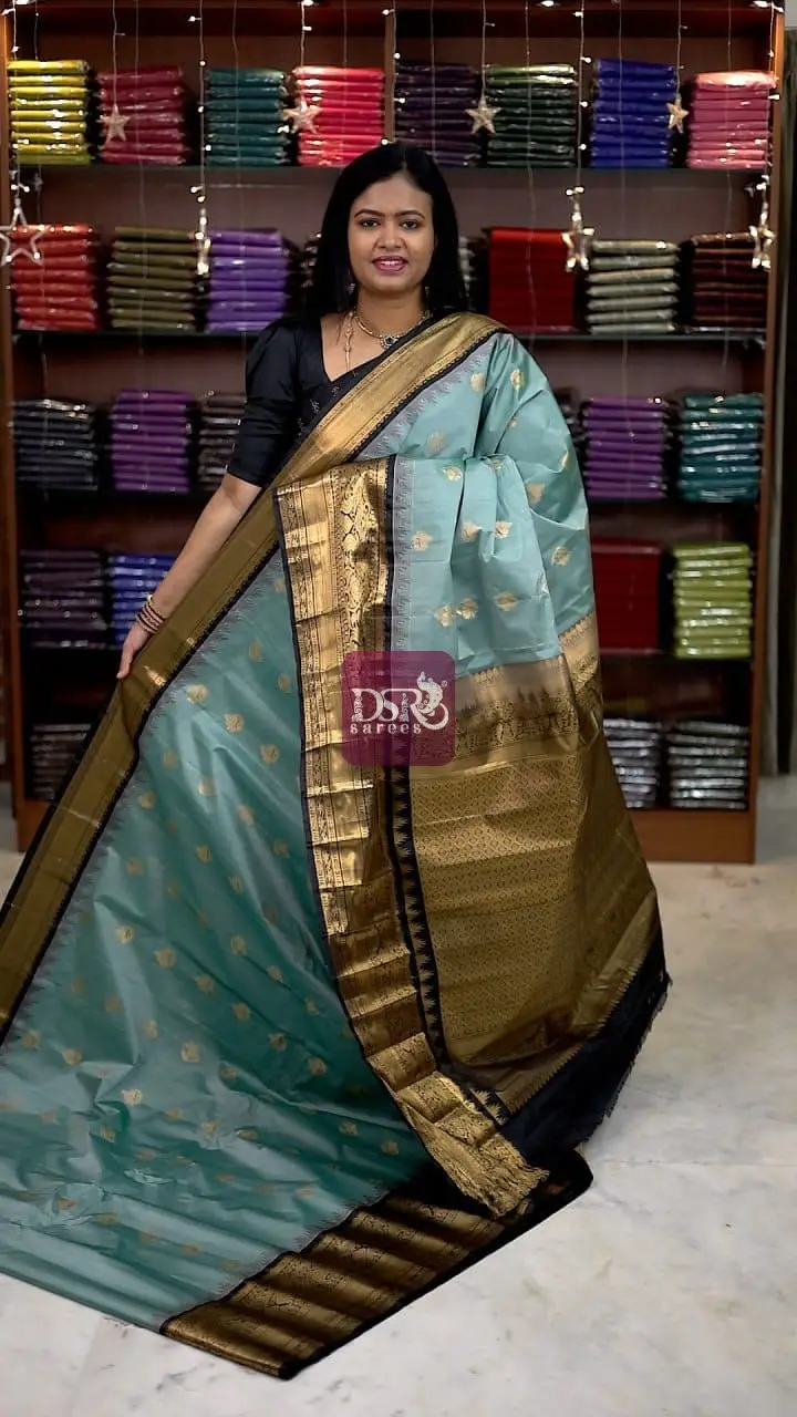 Premium Gadwal Semi Pattu Sarees