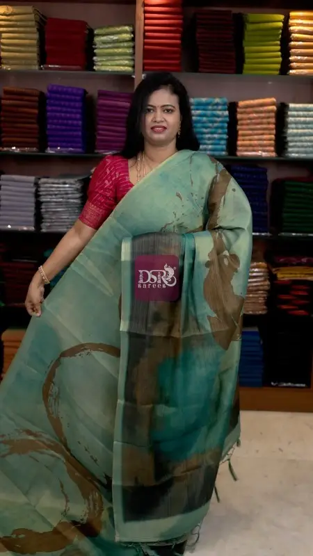 Semi Linen Cotton Tissue