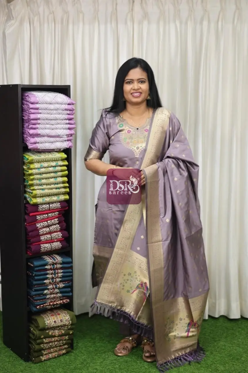 Paithani Silk Suit