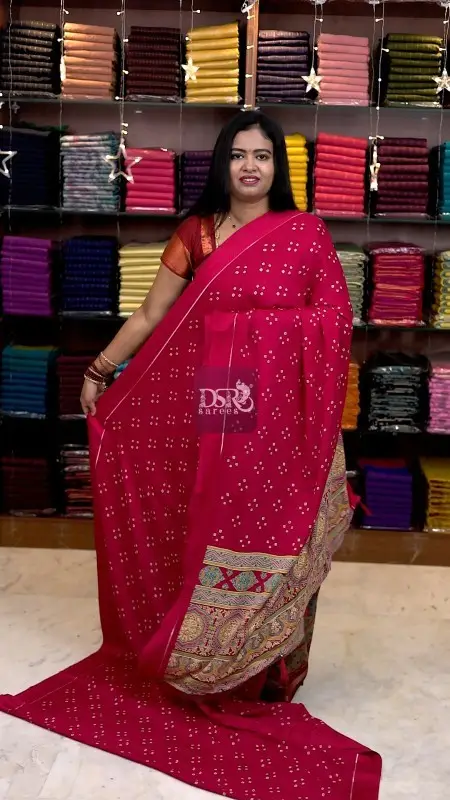 Bhandhini Chiffon Sarees