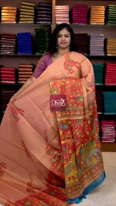 Soft Cotton Tissue Sarees