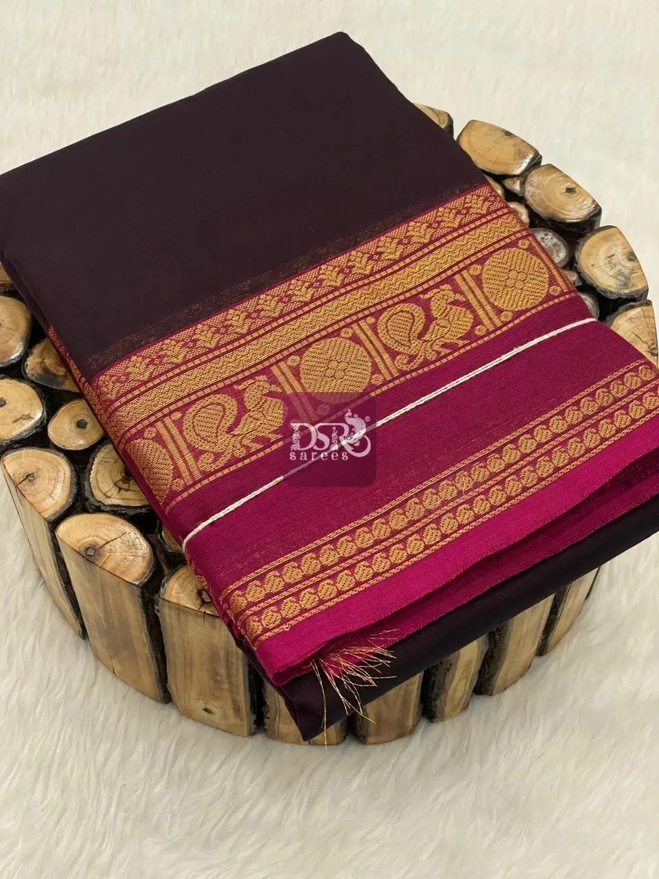 80's Count Chettinadu Sarees W/B