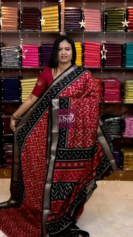Ajrak Silk