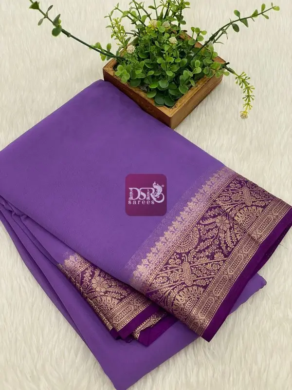 Mysore georgette Sarees
