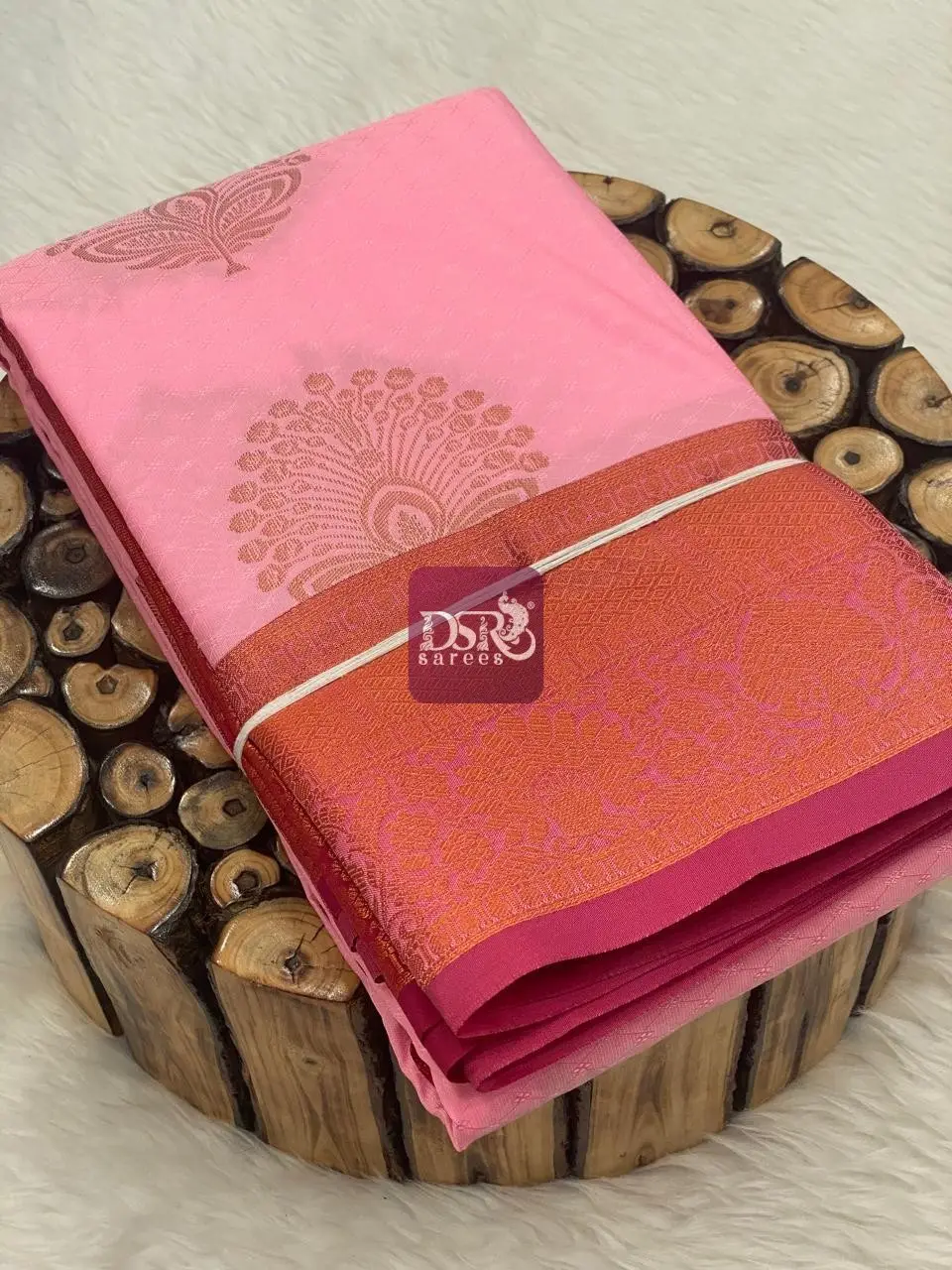 Self Embose Udal Butta Sarees