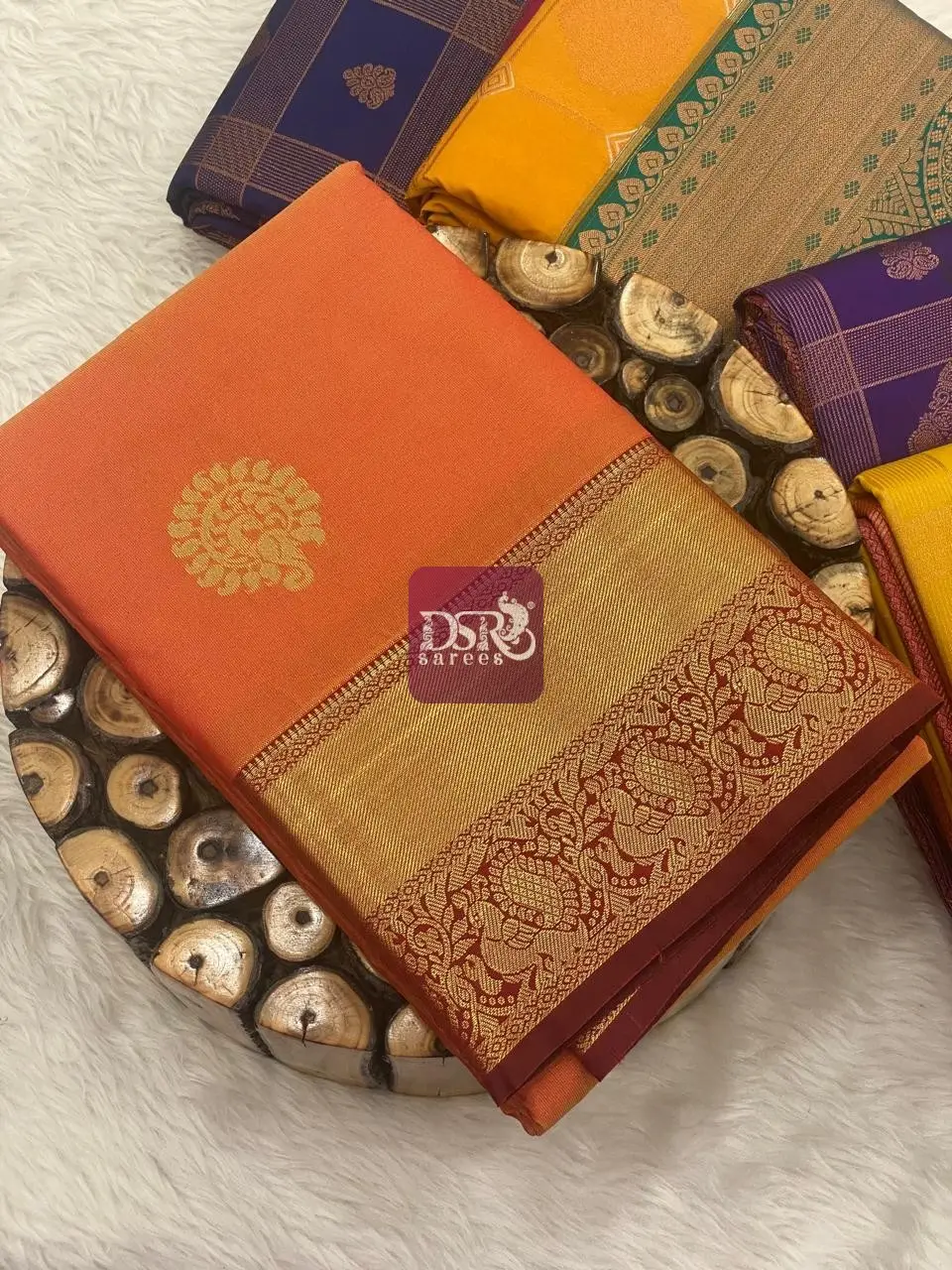 Semi Silk Udal Butta Sarees