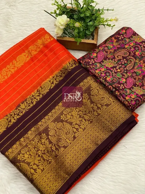 Viscose Crape Silk Saree