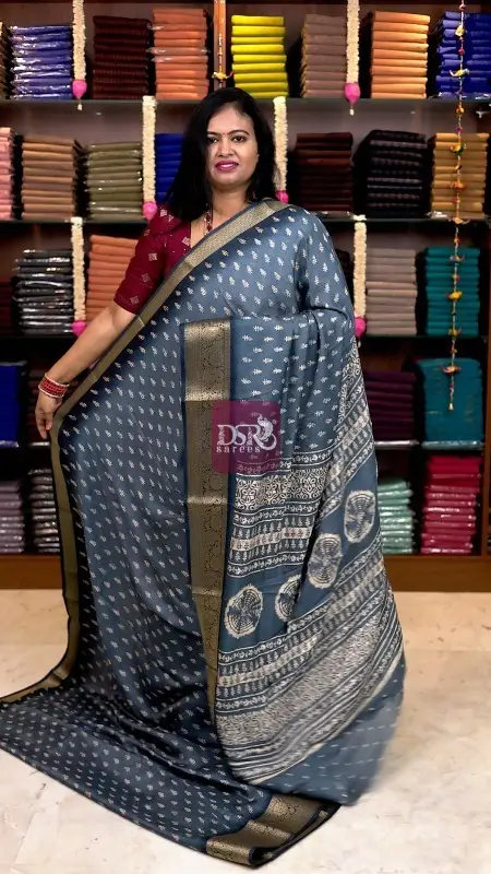 Viscose Chiffon Sarees -vol1