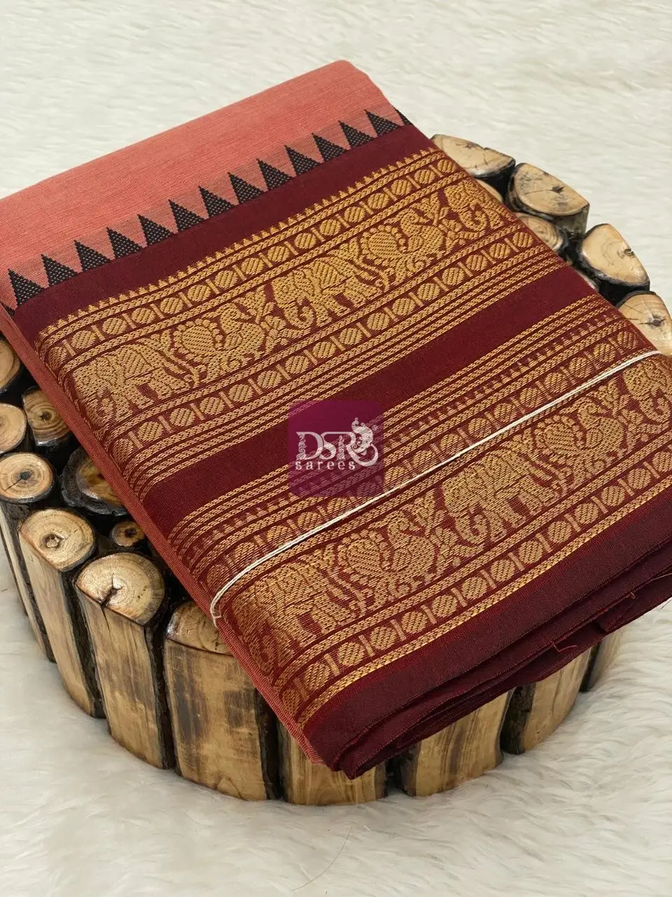 80's Count Chettinadu Sarees W/B