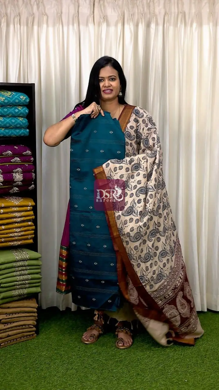 2 Pc Semi Dupion Salwar Suits