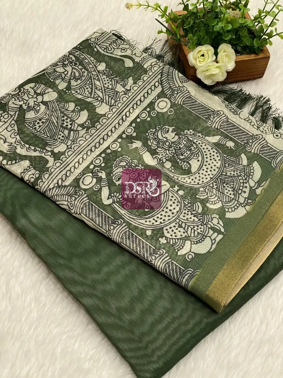 Chanderi Sico Sarees