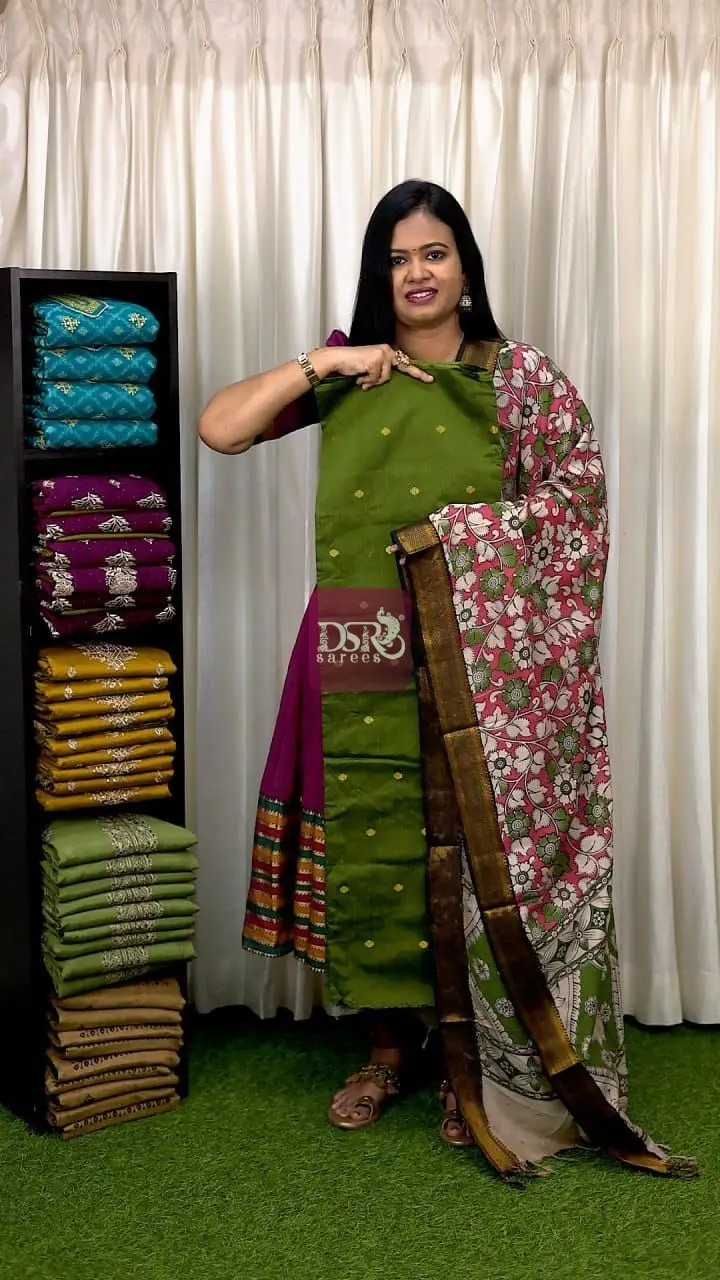 2 Pc Semi Dupion Salwar Suits